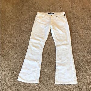 VERSACE COUTURE WHITE BOOTCUT JEANS
